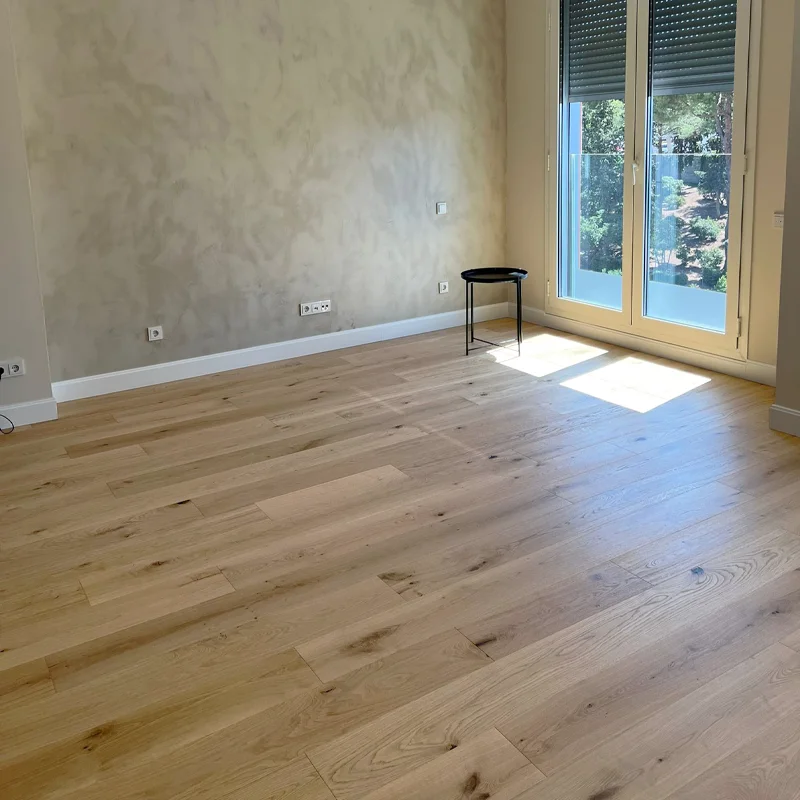 Experiencia suelo de madera natural