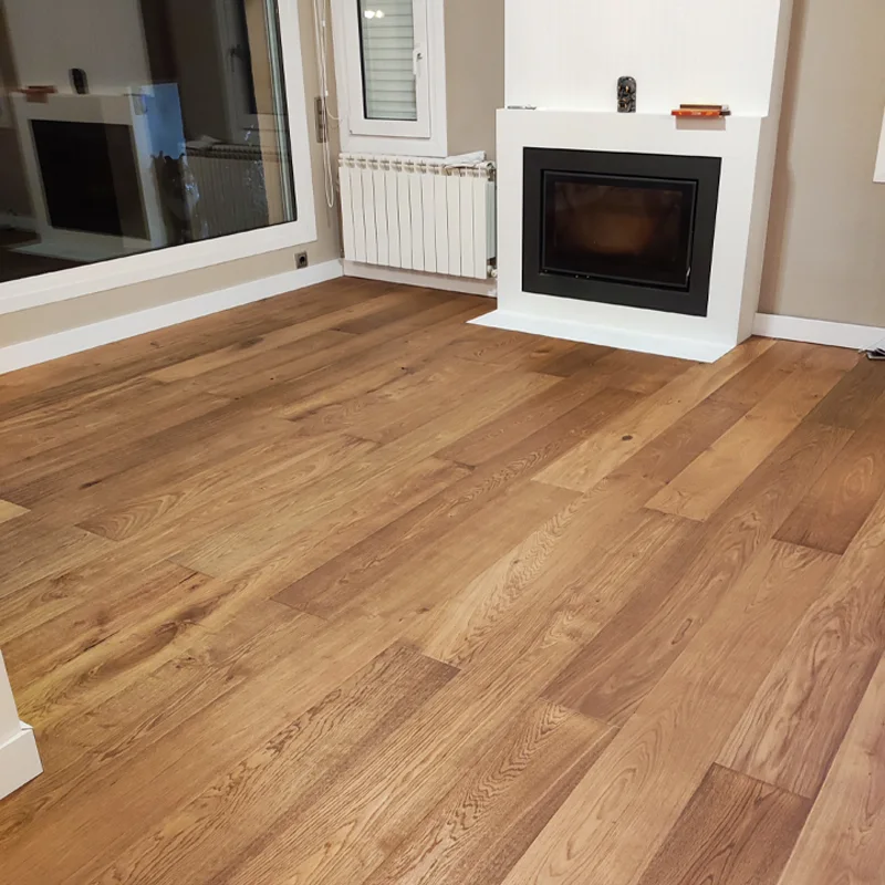 Experiencia suelo de madera natural